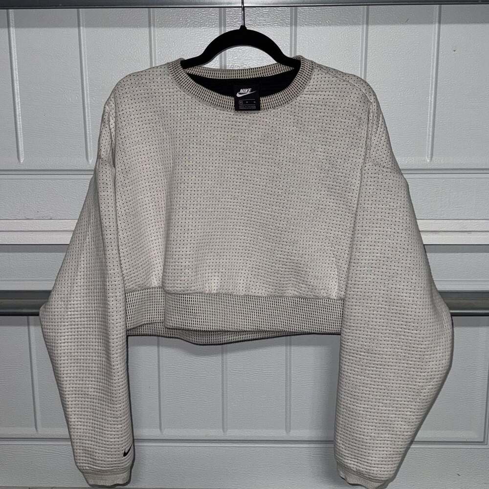 Nike Sportswear City Fleece Cropped Crewneck Sweatshirt (M)